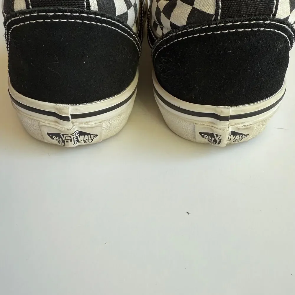 Vans Youth Old Skool Checkerboard Shoes 4 - Picture 9 of 11